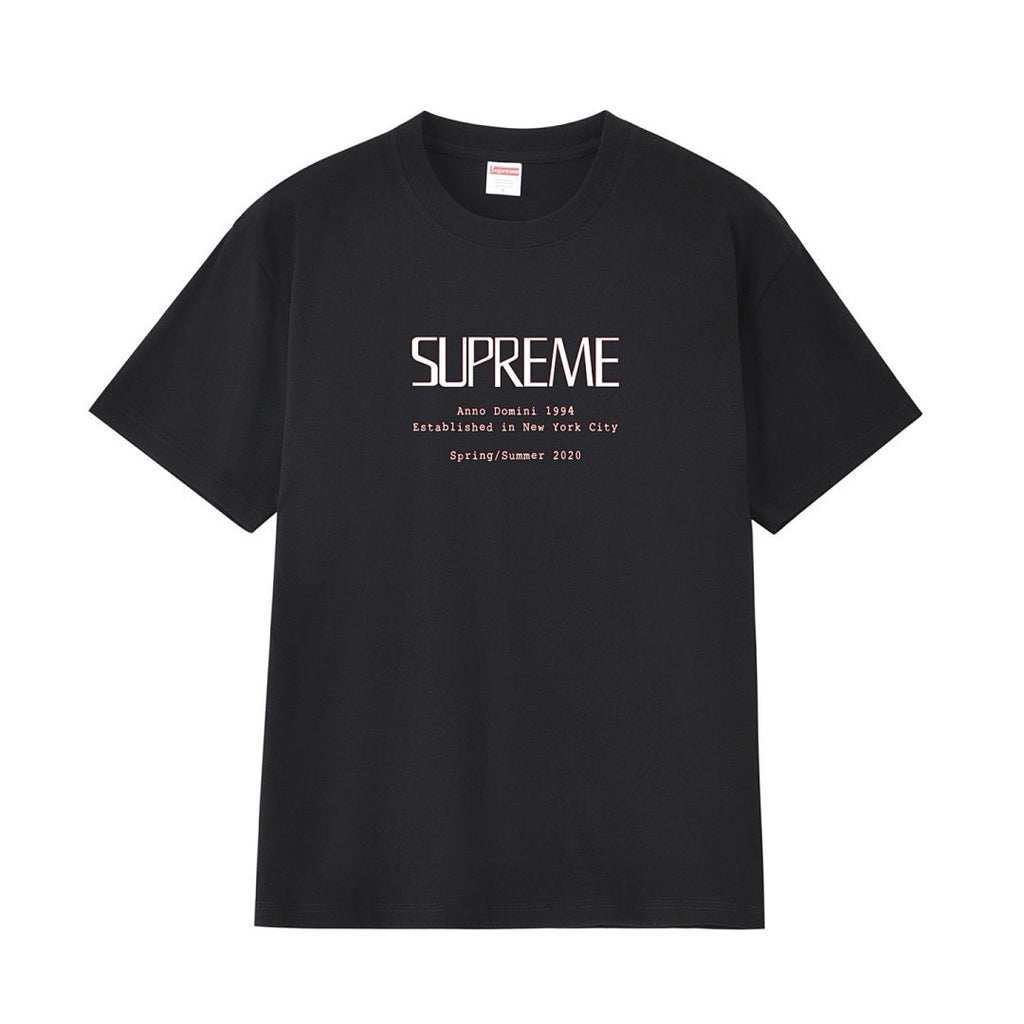 款号M248#p40💰 Supreme Week 18 Anno Domini Tee 公元纪年Logo印花圆领短袖美式潮流T恤 男女同款 宽松版型 采用260克精梳棉双纱 从面料到辅料全部三标齐 - view 11