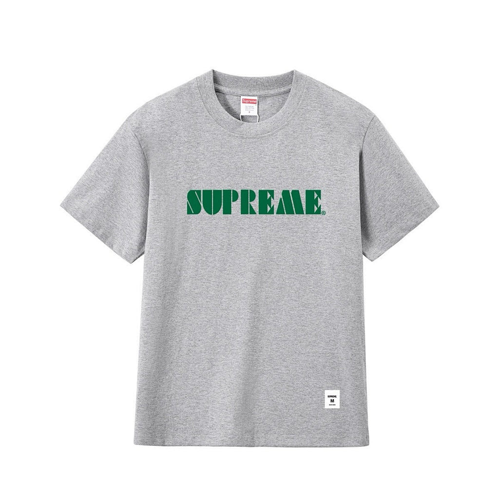 款号M251#p40💰 Supreme SS24 WEEK14 STENCIL EMBROIDERED S/S TOP 字母印花刺绣徽标短袖美式潮流T恤 男女同款 宽松版型 采用260克双纱纯棉 - view 3