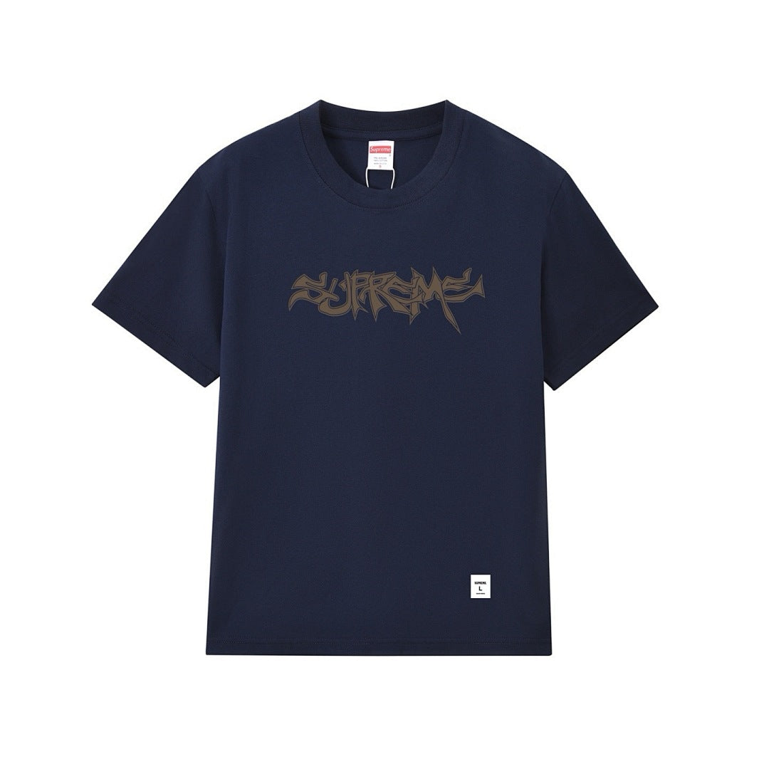 款号M257#p40💰 Supreme SS25 week3 Mental S/S Top 胸前印花logo休闲圆领短袖美式潮流T恤 男女同款 宽松版型 采用260克双纱纯棉 圆筒 从面料到辅料全 - view 6