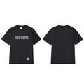 款号M258#40💰 Supreme FW24 斜纹布印花T恤 男女同款 宽松版型 采用260克双纱纯棉 圆筒 从面料到辅料全部三标齐全跟足ZP 进口松井公司浆料印花绝不开裂 整件做法采用三针 - view 1