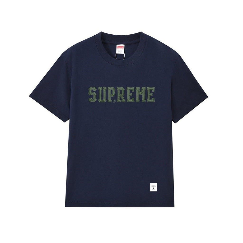 款号M258#40💰 Supreme FW24 斜纹布印花T恤 男女同款 宽松版型 采用260克双纱纯棉 圆筒 从面料到辅料全部三标齐全跟足ZP 进口松井公司浆料印花绝不开裂 整件做法采用三针 - view 4
