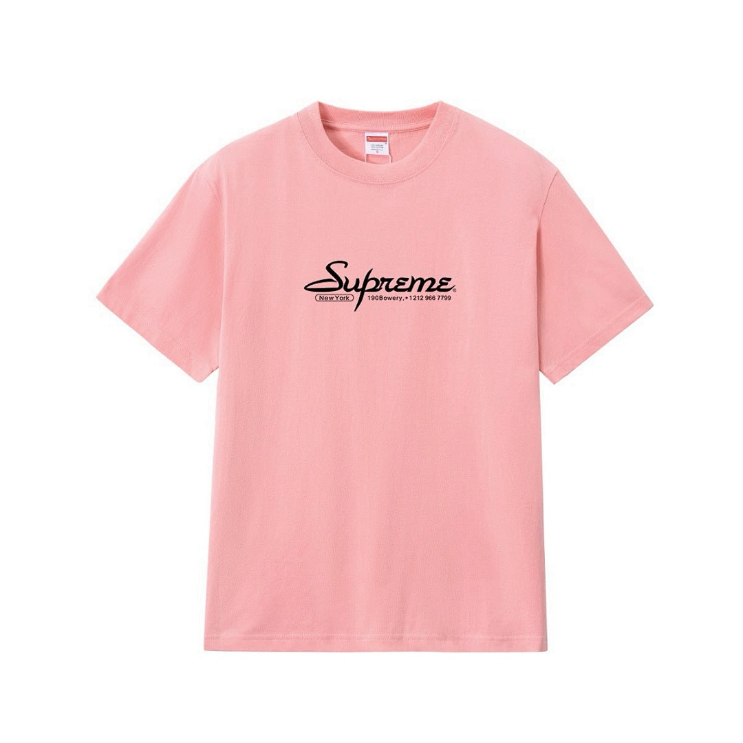 款号M260#p40💰 Supreme SS24 WEEK10 CONTACT S/S TOP 字母图案设计圆领短袖美式潮流T恤 男女同款 宽松版型 采用260克双纱纯棉 圆筒 从面料到辅料全部三标 - view 2