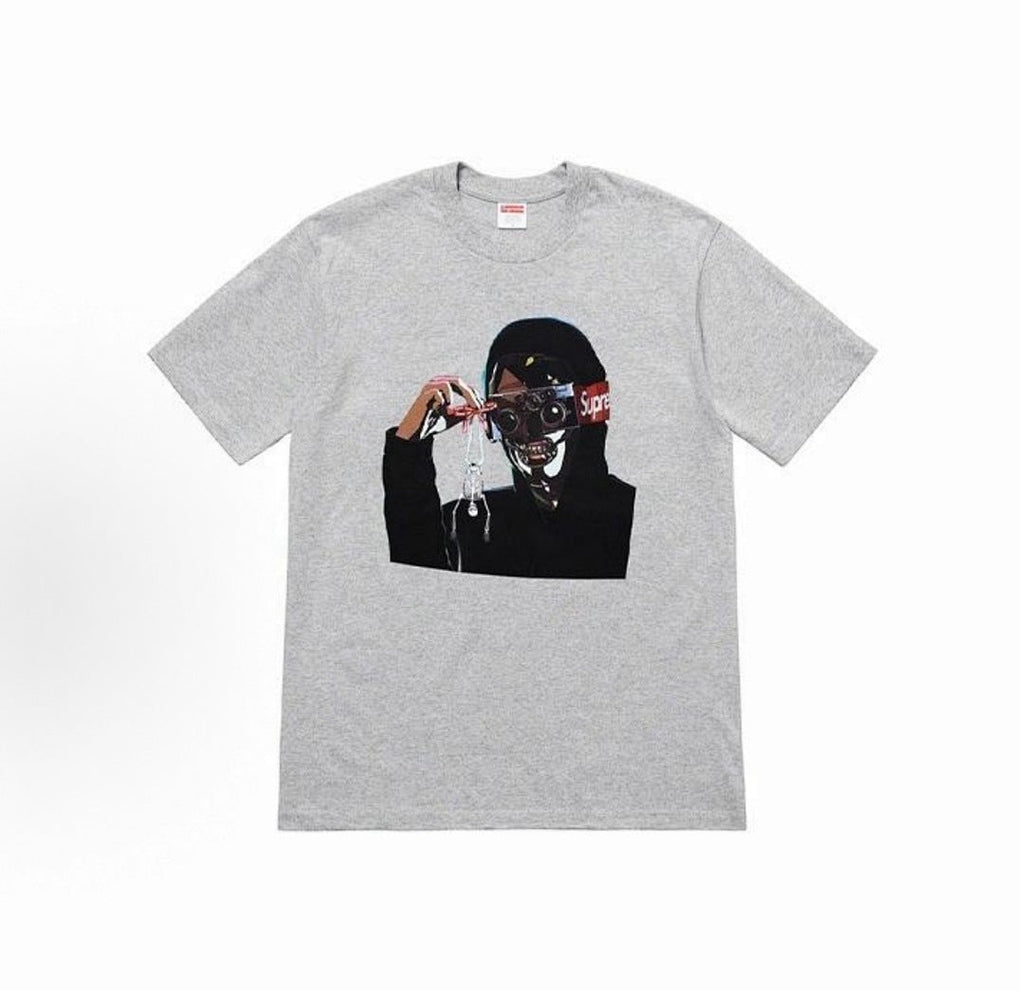 款号M326#p40💰 Supreme SS19 Creeper Tee White 人物印花短袖美式潮流T恤 男女同款 白色 宽松版型 采用260克精梳棉双纱 从面料到辅料全部三标齐全跟足ZP - view 1