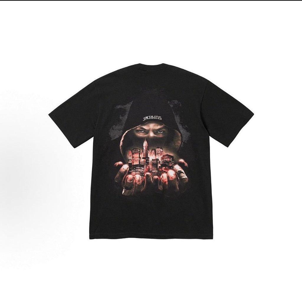 款号M329#p40💰 Supreme FW23 WEEK 7 FIGHTER TEE 字母人物图案圆领短袖美式潮流T恤 男女同款 宽松版型 采用260克精梳棉双纱 从面料到辅料全部三标齐全跟足Z - view 8