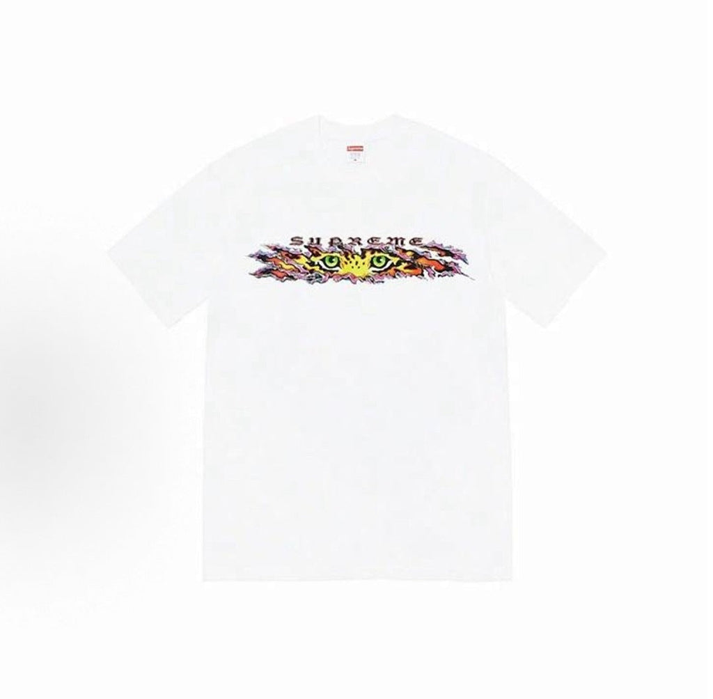 款号M357#p40💰 Supreme SS22 Week 19 Eyes Tee 动物眼睛印花短袖美式潮流T恤 男款 宽松版型 采用260克精梳棉双纱 从面料到辅料全部三标齐全跟足ZP 进口松井 - view 4