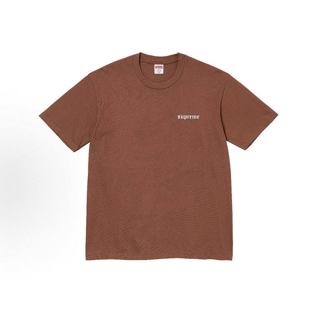 款号M368#p40💰 Supreme FW25 WEEK1 Target Tee 背面国旗迷彩印花图案圆领短袖T恤 男女同款 宽松版型 采用260克精梳棉双纱 从面料到辅料全部三标齐全跟足ZP - view 3