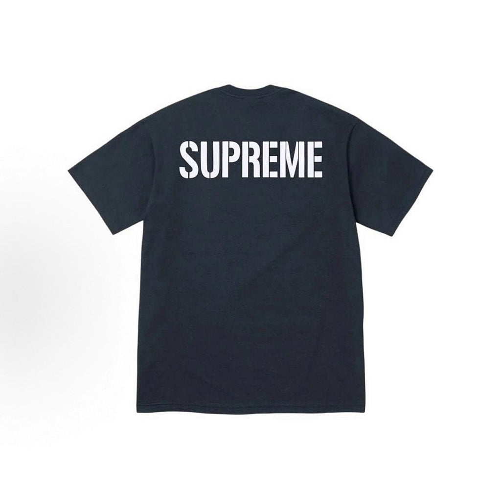 款号M381#p40💰 （市场最高版本欢迎对比） Supreme SS26 WEEK1 World Famous Tee 经典迷彩字母短袖T恤 男女同款 宽松版型 采用260克双纱纯棉 圆筒 从面 - view 5