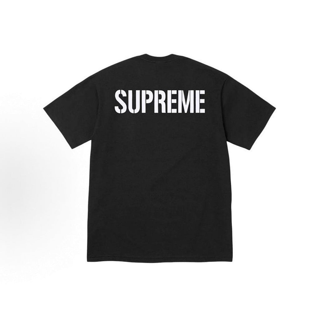 款号M381#p40💰 （市场最高版本欢迎对比） Supreme SS26 WEEK1 World Famous Tee 经典迷彩字母短袖T恤 男女同款 宽松版型 采用260克双纱纯棉 圆筒 从面 - view 7