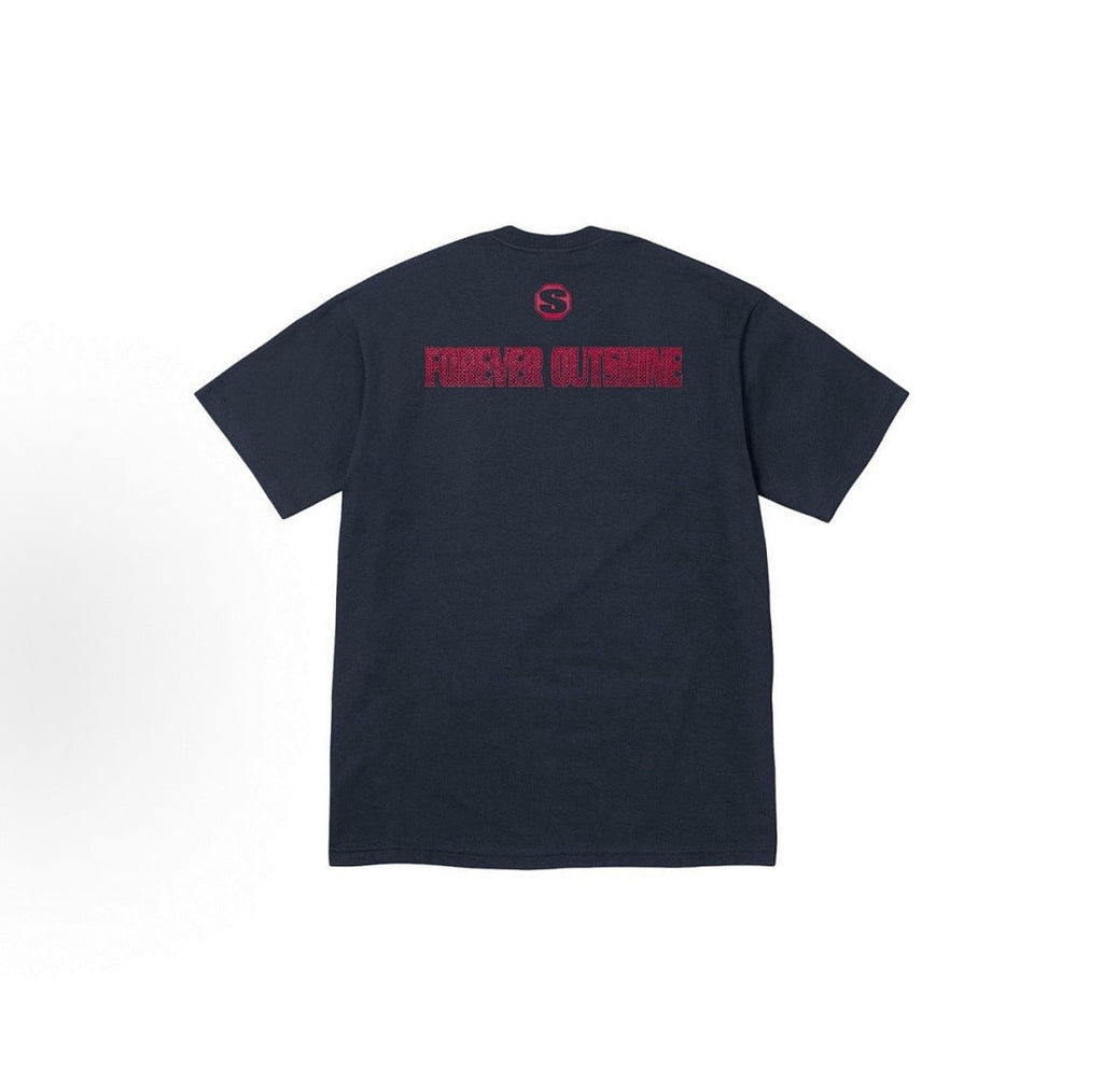 款号M386#p40💰 （市场最高版本欢迎对比） Supreme FW24 2024秋季T恤系列 WEEK8 Blockbuster Tee 胸前logo图案印花百搭短袖美式潮流T恤 男女同款 宽松 - view 2