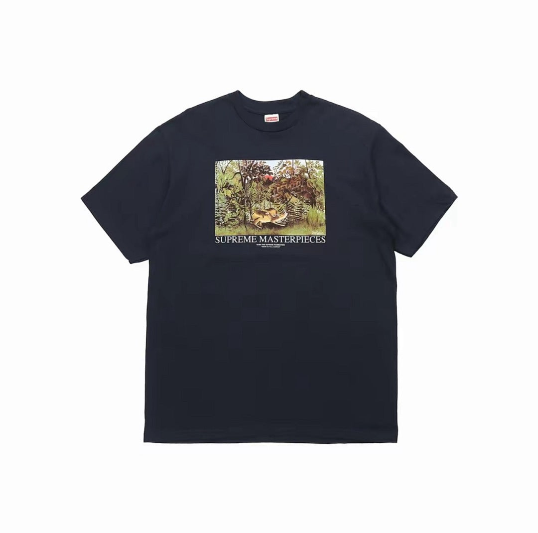 款号M408#p40💰 Supreme SS20 Week 1 Masterpieces Tee 风景印花短袖美式潮流T恤 男女同款 宽松版型 采用260克双纱纯棉 圆筒 从面料到辅料全部三标齐 - view 2