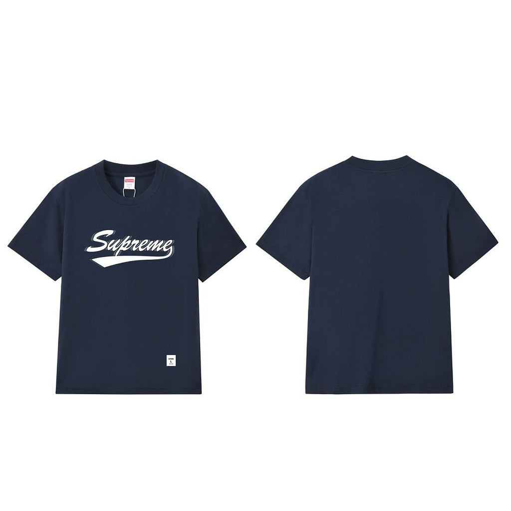 款号M410#p40💰 Supreme SS20 Week 7 Intarsia Script S/S Top 手写Logo短袖美式潮流T恤 男女同款 宽松版型 采用260克双纱纯棉 圆筒 从面料到 - view 9