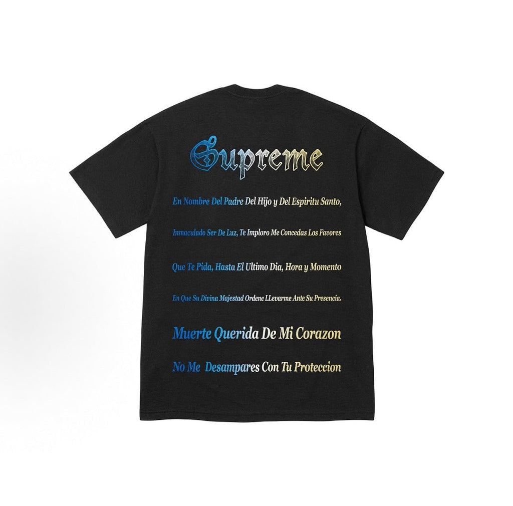 款号M414#p40💰 Supreme SS26 春季限定T恤系列 WEEK7 Grim Reaper Tee 美式街头风死神印花图案时尚短袖T恤 男女同款 宽松版型 采用260克双纱纯棉 圆筒 - view 5