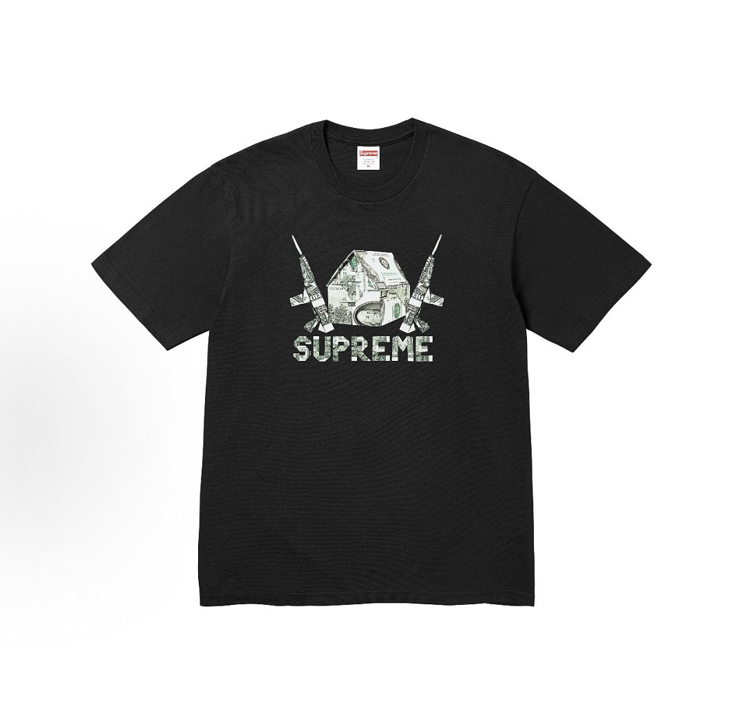 款号M415#p40💰 Supreme SS26 WEEK7 Origami Tee 春季限定T恤系列 潮流百搭折纸印花图案休闲短袖T恤 男女同款 宽松版型 采用260克双纱纯棉 圆筒 从面料到 - view 5
