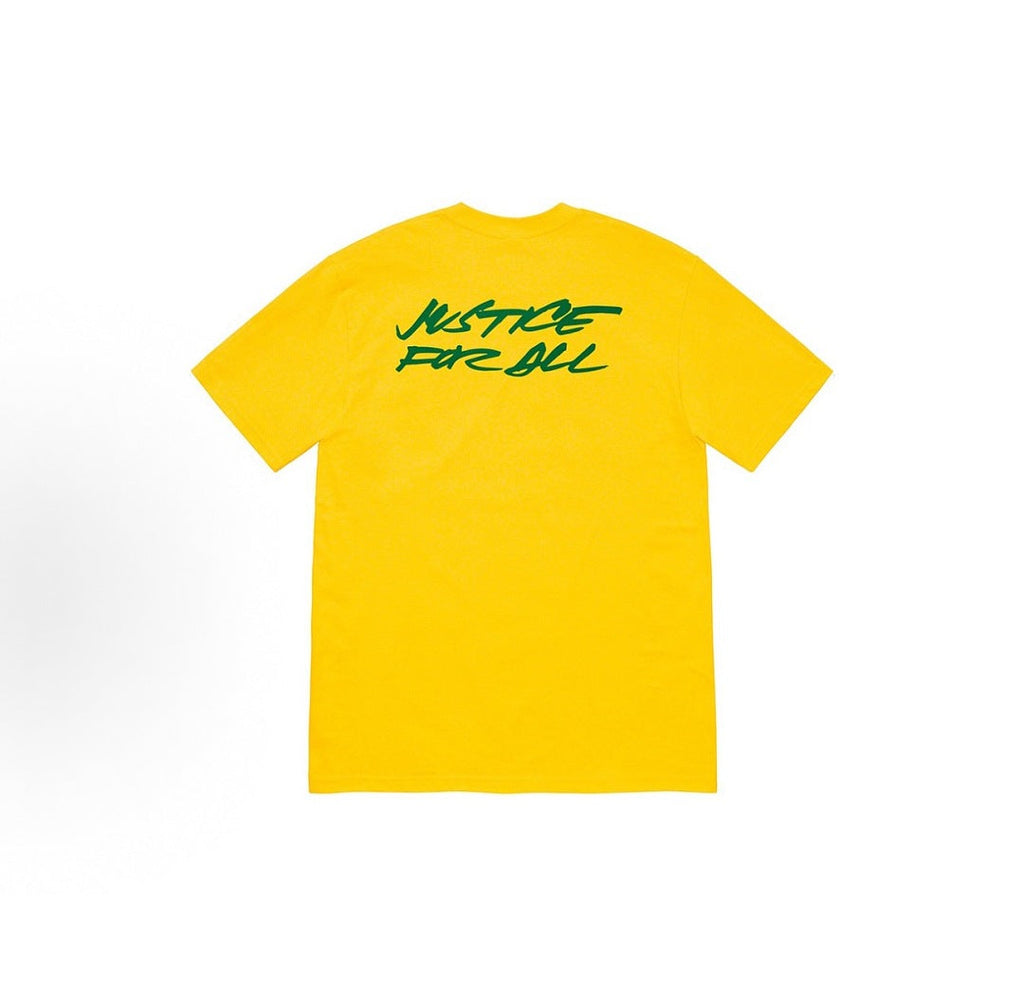 款号M435#p40💰 Supreme Week 1 Futura Logo Tee Logo 英文字母印花圆领短袖美式潮流T恤 男女同款 宽松版型 采用260克双纱纯棉 圆筒 从面料到辅料全部三 - view 10