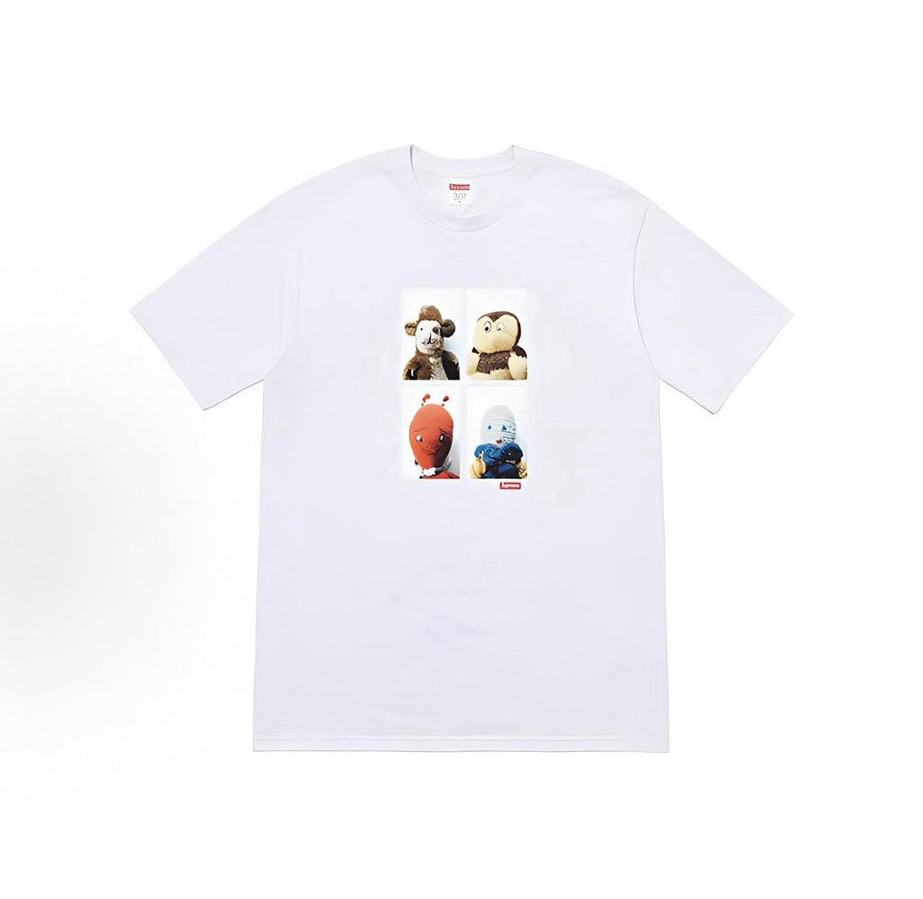 款号M437#p40💰 Supreme FW18 Mike Kelley AhhYouth! Tee Dark Green 艺术家联名款 宽 玩偶印花短袖美式潮流T恤 男女同款 宽松版型 采用26 - view 8