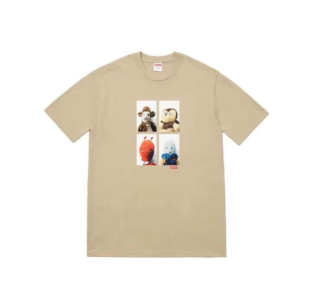 款号M437#p40💰 Supreme FW18 Mike Kelley AhhYouth! Tee Dark Green 艺术家联名款 宽 玩偶印花短袖美式潮流T恤 男女同款 宽松版型 采用26 - view 10