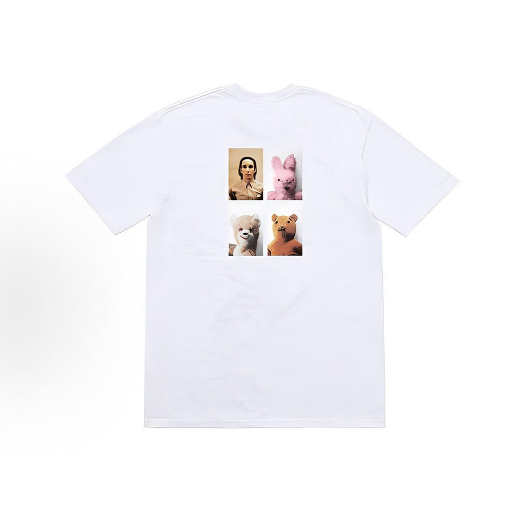 款号M437#p40💰 Supreme FW18 Mike Kelley AhhYouth! Tee Dark Green 艺术家联名款 宽 玩偶印花短袖美式潮流T恤 男女同款 宽松版型 采用26 - view 11