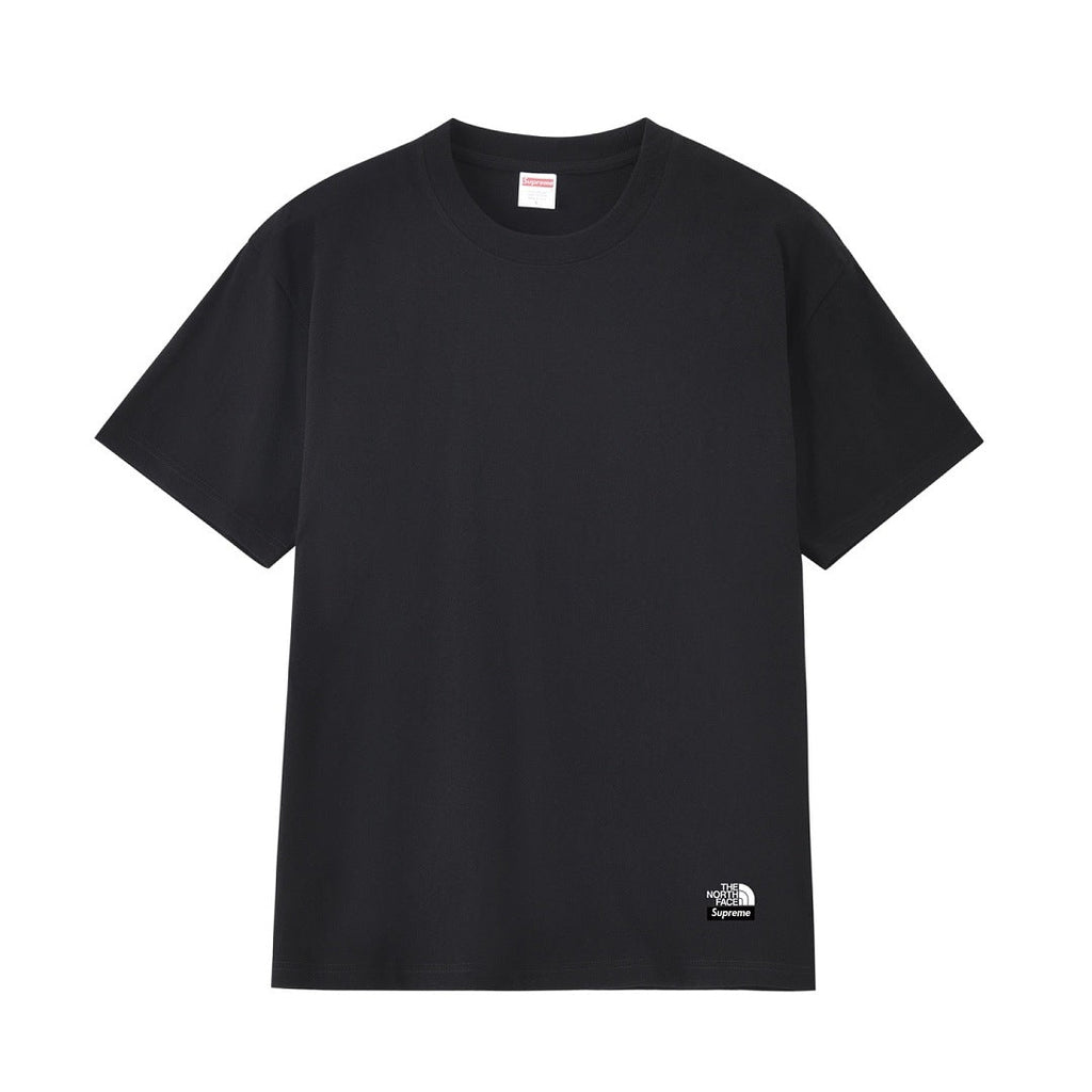 款号M447#p40💰 Supreme × 北面/THE NORTH FACE The North Face 联名款 休闲百搭圆领美式潮流短袖 T恤 男女同款 宽松版型 采用260克双纱纯棉 圆筒 - view 8