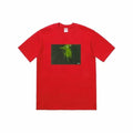 款号M461#p40💰 Supreme FW18 Chris Cunningham Chihuahua Tee Red 美式潮流吉娃娃短袖T恤 男女同款 宽松版型 采用260克双纱纯棉 圆 - view 4