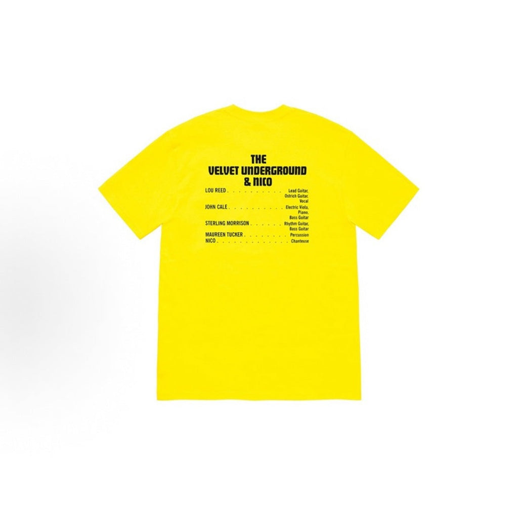 款号M467#p40💰 Supreme FW19 Week 4 x The Velvet Underground Nico Tee 地下丝绒 乐队联名 短袖美式潮流T恤 男女同款 宽松版型 采用26 - view 3
