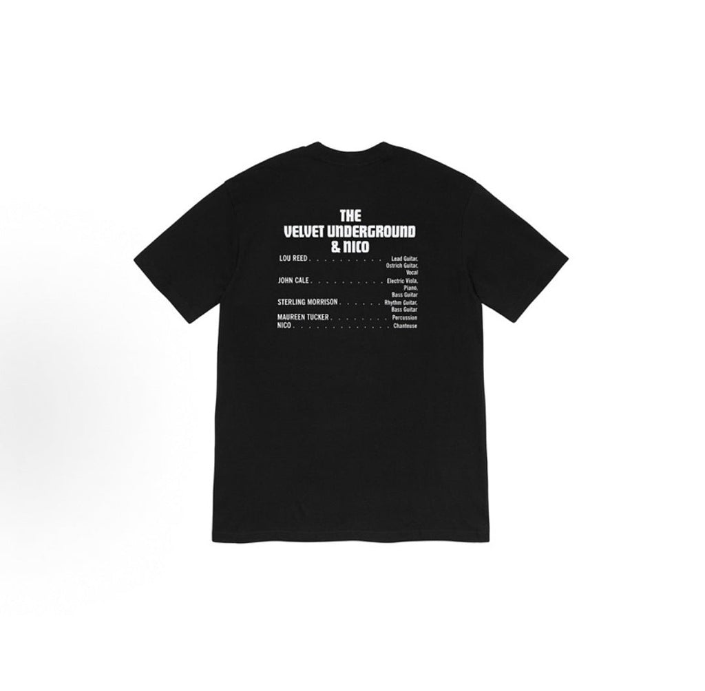 款号M467#p40💰 Supreme FW19 Week 4 x The Velvet Underground Nico Tee 地下丝绒 乐队联名 短袖美式潮流T恤 男女同款 宽松版型 采用26 - view 5